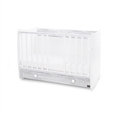 Bed DREAM NEW 60x120 white+artwood /removed front panels/
